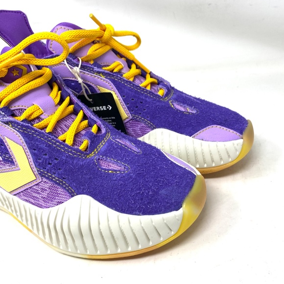 Converse BB Prototype CX Basketball Violet Mesh Suede Mid Sneakers Women A03695C - Picture 4 of 9